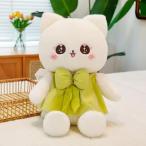  кошка мягкая игрушка Dakimakura 35cm нежный подушка зеленый игрушка день рождения подарок детский простой модный 