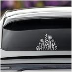 bo- сигнал машина винил стикер водонепроницаемый атмосферостойкий машина оборудование орнамент растения love . дом подарок 5.71x4.6 дюймовый 