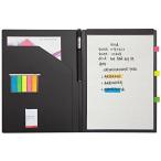 B5 буфер обмена бизнес блокнот многофункциональный много место хранения футляр для визитных карточек авторучка держатель легкий водонепроницаемый 