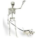  Halloween украшение каркас кукла 160cm передвижной тип легкий собака комплект Event реквизит 