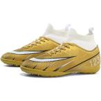 キッズ ジュニア サッカートレーニングシューズ フットサル 室内用 超軽量 幅広 滑り止め 防水 通気性