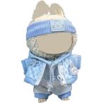  Rav b17cm для надеты . изменение одежда 4 позиций комплект casual дизайн ..* головная повязка * пальто * брюки синий 