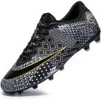 サッカースパイク キッズ ジュニア トレーニングシューズ 軽量 通気性 滑り止め防滑 土芝人工芝用