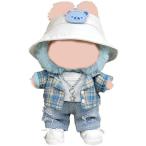  Rav b17cm надеты . изменение одежда 6 позиций комплект casual синий кукла одежда мягкая игрушка одежда 