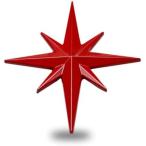  анис звёздчатый форма Star машина 3D metal эмблема стикер цинк сплав производства машина оборудование орнамент мотоцикл мелкие вещи для 