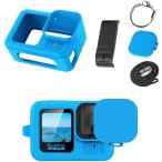 GoPro HERO 13 Black для силиконовый чехол батарейка покрытие линзы защитный корпус ремешок комплект все защита царапина предотвращение утерян предотвращение 