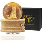  музыкальная шкатулка Crystal Ball LED с подсветкой 18. сделано в Японии натуральный бук материал подставка день св. Валентина день рождения подарок 