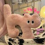  кошка дизайн C type подушка для шеи кошка лицо Heart I z стирка возможность soft подушка путешествие для 
