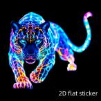  высокая прочность винил стикер neon Leopard рисунок флуоресценция цвет сам склейка тип наружный соответствует универсальный размер 