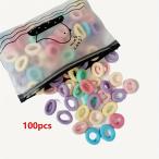  волосы Thai 100 шт. комплект soft Terry Cross высота .. Mix цвет скольжение трудно женский ходить на работу выход 