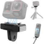 Insta360 X5 Ace Pro соответствует магнит тип quick release адаптор легкий aluminium сплав anti самосвал 1/4 дюймовый черный 