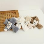  девочка предназначенный зимний ba колено шарф пастель цвет животное узор нежный защищающий от холода шея LAP 