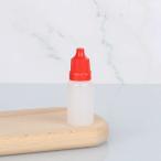 ショッピングスクイーズ プラスチックスクイーズボトル 空容器 20ml 50個セット レッド ドロッパーボトル 詰め替え DIYコスメ