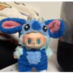 ショッピングスティッチ ラブブ 17cm スティッチ風着せ替えセット 2点｜POPMART THE MONSTERS 専用 一代・二代・三代対応 洗える素材