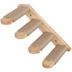  настенный кошка для лестница Raver дерево производства лен шнур предотвращение скольжения имеется левый израсходованный легко устанавливается компактный 