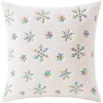  Северная Европа способ искусственный мех наволочка 45x45cm 2 шт. комплект двусторонний дизайн Рождество рисунок снег рисунок украшен блестками имеется 