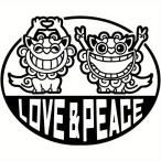  Okinawa sisa собака стикер чёрный водонепроницаемый выносливость материалы машина стикер .. бог подставка искусство 10cm угол 