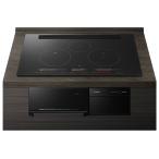 [ производство конец товар ] Hitachi IH кулинария обогреватель HT - M350KTWF(K) premium черный 75cm модель 