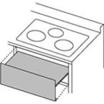  Panasonic IH легкий type Flat модель для передний panel комплект AD - KZ0470 - H / W белый темно-серый плитка высота 300mm для 