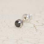 シルバーピアス ピアス シルバー925 K10 アレルギーフリー 金属アレルギー対応 アンティーク加工 いぶし加工 メンズ 19juuku Edda エッダ 送料無料　