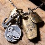 送料込み おしゃれなネックレス シルバーネックレス おしゃれ かっこいい シルバーチェーン ペンダント シルバー925 燻し加工 Edda エッダ