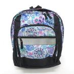X* L e рубин n/L.L.Bean детский цветочный принт рюкзак Day Pack BAG/158[ б/у ]#