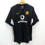 y#NIKE производства # man Cesta - united /MANCHESTER UNITED копия форма # чёрный [ мужской M]MENS/20[ б/у ]