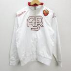 k# не использовался # Kappa /Kappa AS Rome / Serie A тренировка жакет [S] белый /MENS#125[ б/у ]