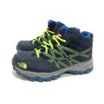 k#[22cm] North Face /THE NORTH FACE HYDROSEAL WATERPROOF походная обувь / темно-синий /KIDS#109[ б/у ]