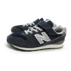 y■KIDS【21.5cm】ニューバランス/NewBalance YV996CNVベルクロスニーカー■紺キッズ/7【中古】