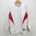 k# Nike /NIKE BASEBALLpi стерео jacket 3000to/ тренировка одежда [M] белый /MENS#42[ б/у ]