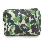 k# A Bathing Ape /A BATHING APE камуфляж / камуфляж дорожная сумка /BAG/ двоякое применение #128[ б/у ]