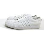 a#[30.0cm] Adidas /ADIDAS ORIGINALS NIZZA парусина спортивные туфли белый /MENS/102[ б/у ]