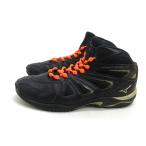 k■【25cm】ミズノ/mizuno K1GF157109 WAVE DIVERSE ウエーブダイバース フィットネスシューズ/黒/MENS/レディース可■39【中古】