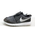 a#[24cm] Nike /NIKE Logo вышивка 704927-010 бег обувь спортивные туфли # пепел /LADIES/64[ б/у ]