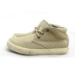 k#[23cm] Ralph Lauren /Ralph Lauren Kids направление чукка обувь / бежевый /KIDS#31[ б/у ]