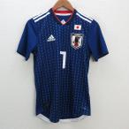 y#2018 ADIDAS производства # футбол Япония представитель подлинный Uni Home / копия # синий [ мужской S]MENS/88[ б/у ]