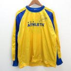 k#a потертость ta/ATHLETA KOMAGAWA ASSOCIATION FOOTBALL CLUBpi стерео жакет [L] желтый /MENS#1[ б/у ]