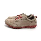 k#[25cm] блокировка порт /ROCKPORT V76476 ROCSPORTS LT2 MUDGRDn задний кожа обувь / чай /MENS#49[ б/у ]
