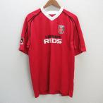 y#JFA. мир rez/URAWA REDS копия форма # красный [ мужской LL]MENS...4 номер /44[ б/у ]