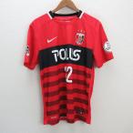 y#NIKE производства . мир rez/URAWA 2016 Home подлинный форма # красный [ мужской XL]MENS/41[ б/у ]