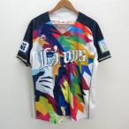y#Majestic производства / Saitama Seibu Lions общий рисунок копия Uni Home / сопутствующие товары # мульти- [ мужской L]MENS/ бейсбол /58[ б/у ]