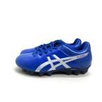 a#[21.5cm] Asics /ASICS 1104A002 DS LIGHT футбол обувь спортивные туфли синий /KIDS/34[ б/у ]