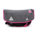 a# Puma /PUMA сумка "почтальонка" BAGmesenja- ремень имеется # чёрный розовый / двоякое применение /100[ б/у ]