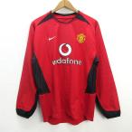 y#moroko производства # man Cesta - united /MANCHESTER UNITED подлинный форма / длинный рукав [ мужской M] футбол /40[ б/у ]