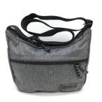 z# Coleman /COLEMAN нейлон сумка на плечо BAG уличный # пепел серия / двоякое применение /85[ б/у ]