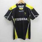 y# Kuga /KooGa PHPENIX регби форма /TOSHIBA RUGBY[ мужской S]MENS/ Toshiba синий слива /128[ б/у ]