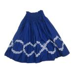 s# fancy платье /FANCY DRESS юбка пау свободный размер Hawaiian # синий серия /150[ б/у ]