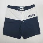 z# Helly Hansen /HELLYHANSEN плавание брюки купальный костюм [XL] темно-синий белый /men's/110[ б/у ]#