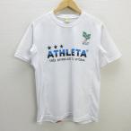 s#a потертость ta/ATHLETA тренировка одежда / футбол * футзал [L] белый /MENS/15[ б/у ]